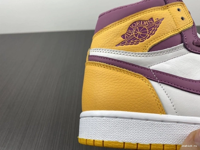 Rep Onekick Jordan 1 High OG Air 555088-706 Brotherhood 0713